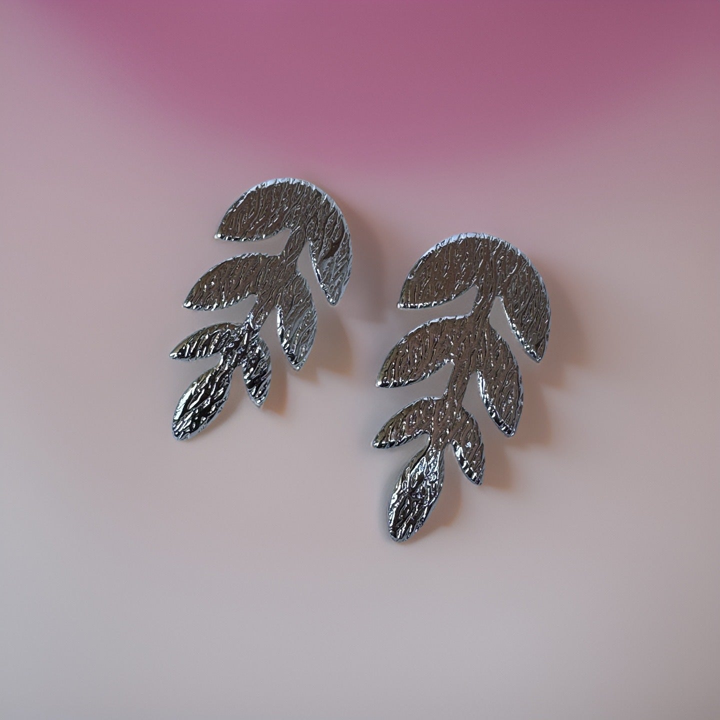 Aglow Leaf Earrings