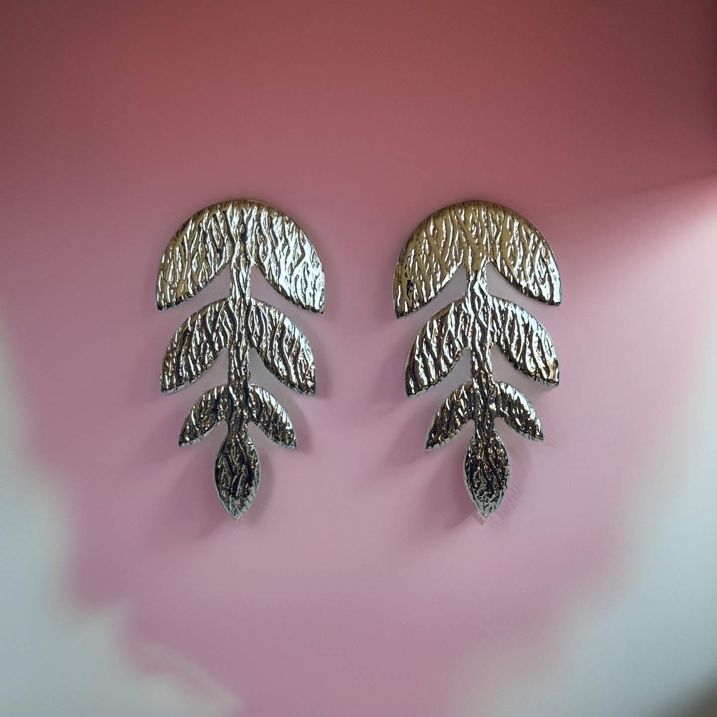 Aglow Leaf Earrings