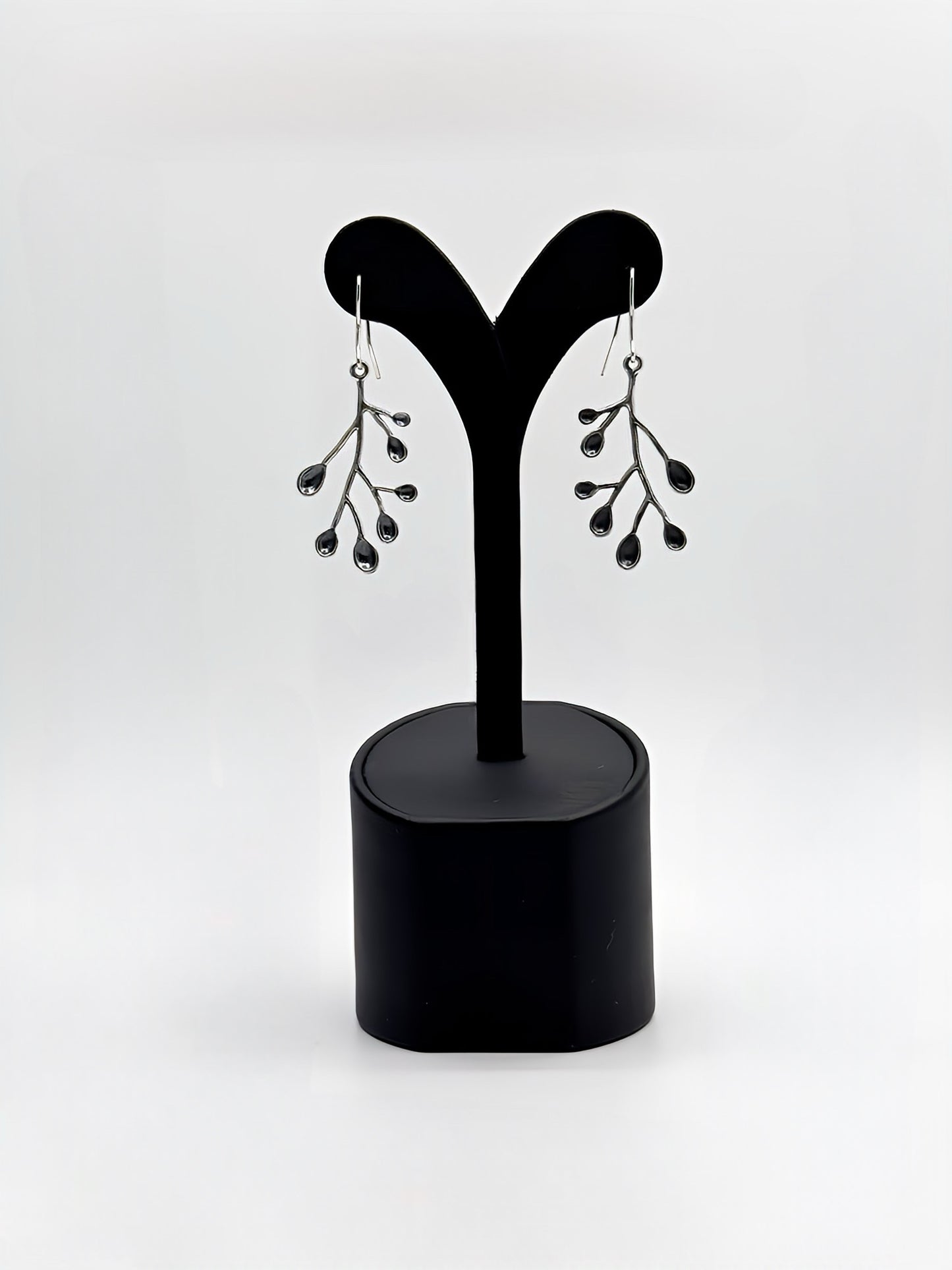 Handcrafted Sterling Silver Branch Earrings | Nature-Inspired Lightweight Drop Earrings